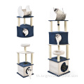 3 ใน 1 การออกแบบหลายชุดแมวรวมกัน DIY CAT CAT TREE